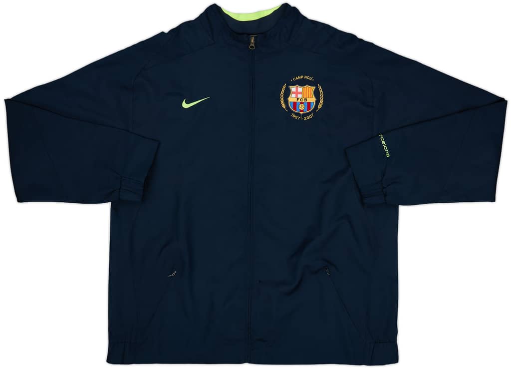 2007-08 Barcelona Nike Track Jacket - 5/10 - (XL)