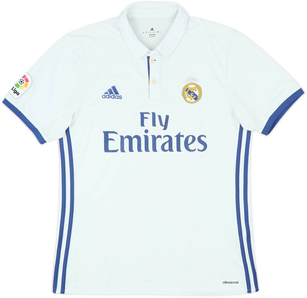 2016-17 Real Madrid Home Shirt - 5/10 - (M)