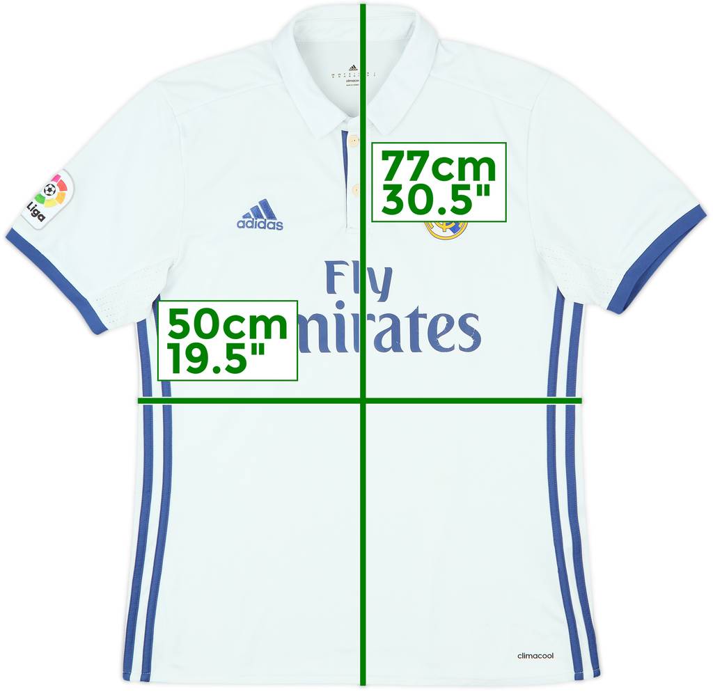 2016-17 Real Madrid Home Shirt - 5/10 - (M)