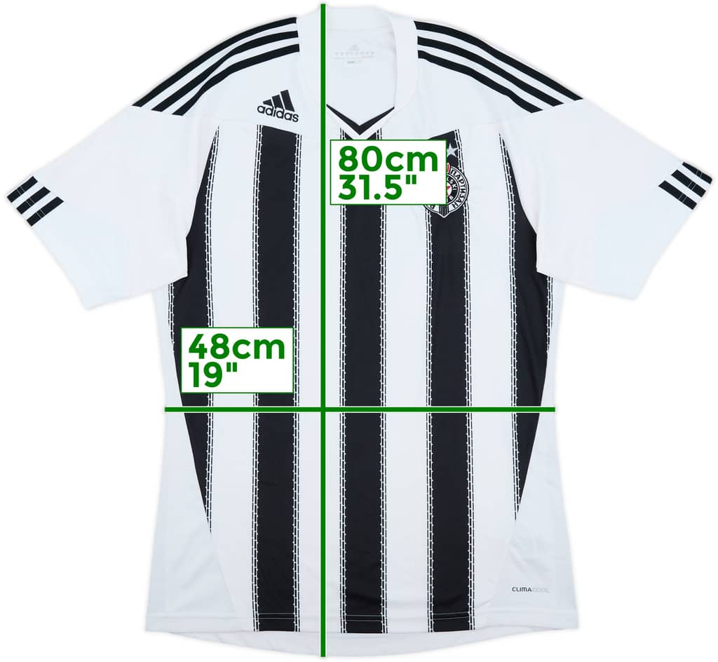 2009-10 FK Partizan Home Shirt - 9/10 - (M)