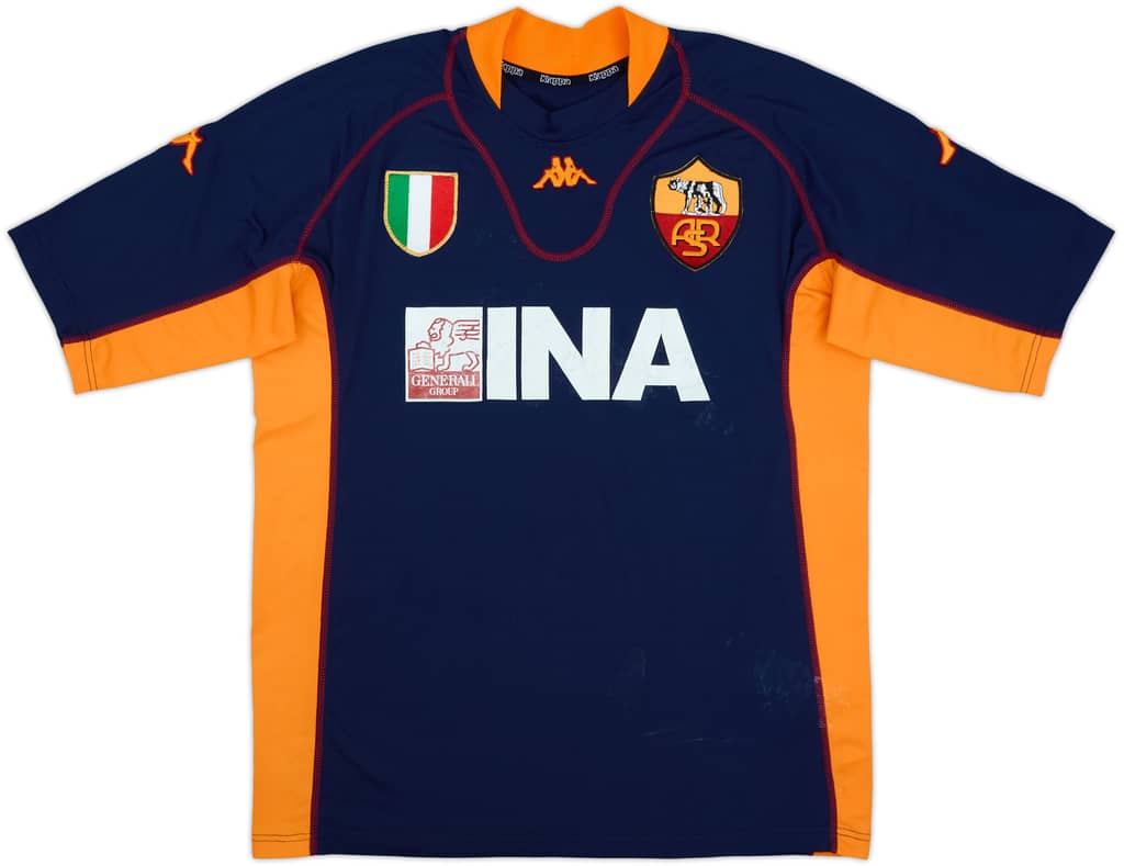 2001-02 Roma Third Shirt - 5/10 - (XL)