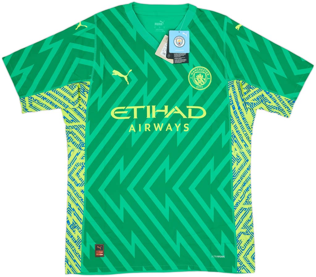 2023-24 Manchester City Authentic GK S/S Shirt (XL)