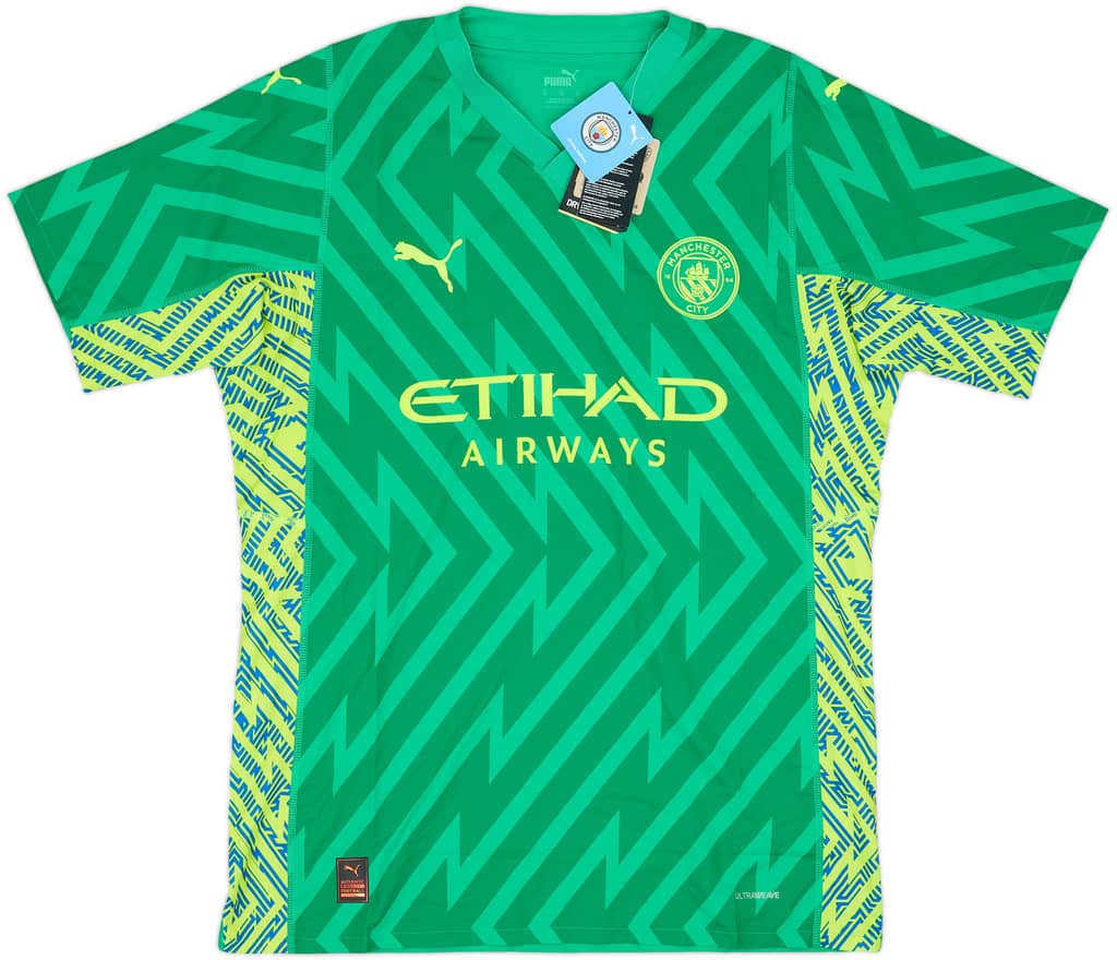 2023-24 Manchester City Authentic GK S/S Shirt (XL)