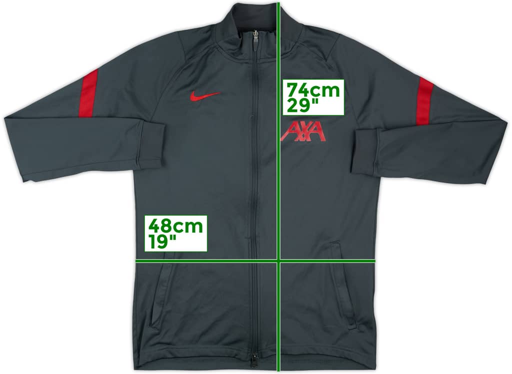 2020-21 Liverpool Nike Track Jacket - 8/10 - (M)