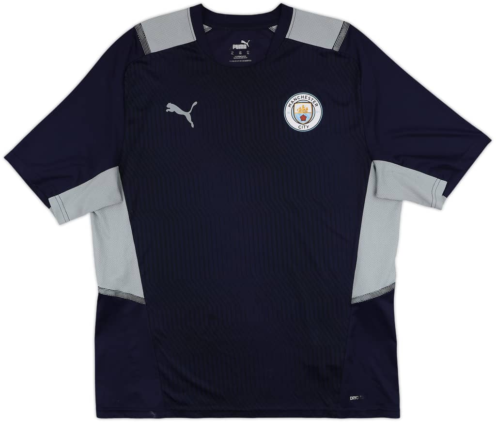 2021-22 Manchester City Puma Training Shirt - 6/10 - (XL)
