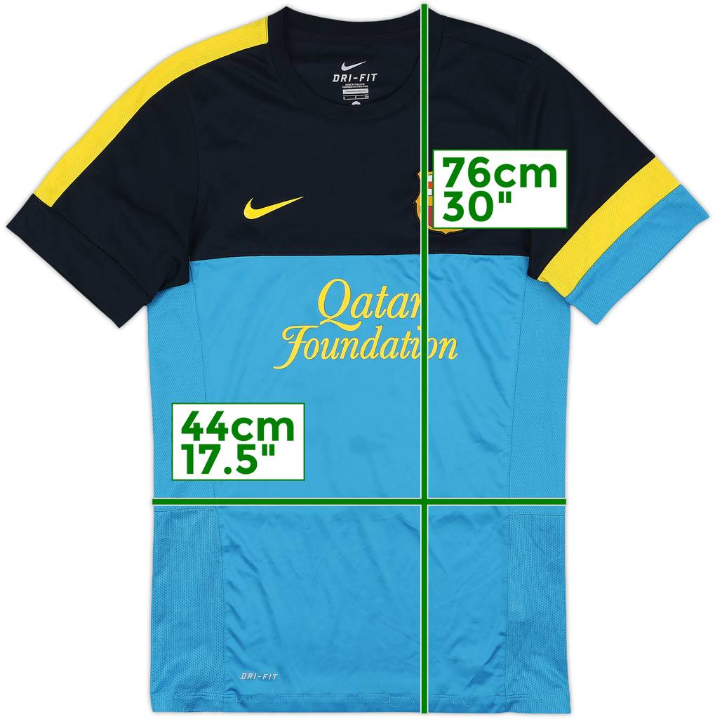 2012-13 Barcelona Nike Training Shirt - 6/10 - (S)