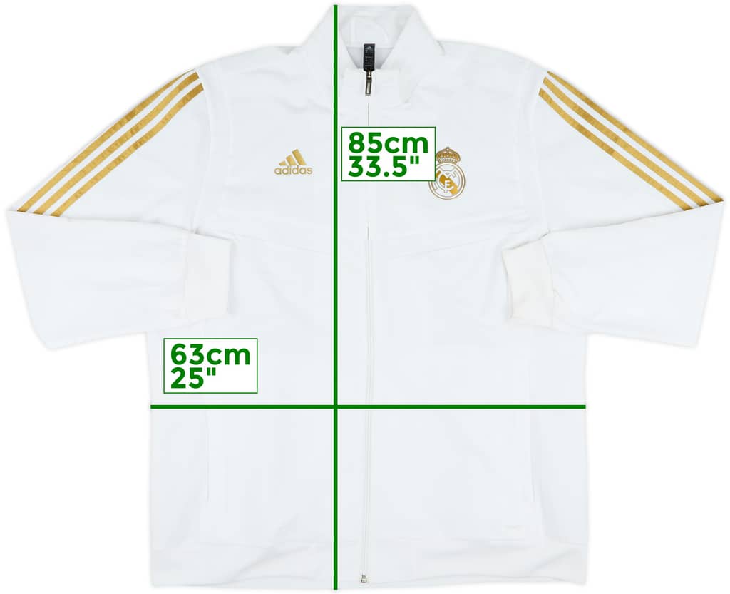 2019-20 Real Madrid adidas Track Jacket - 9/10 - (XL)