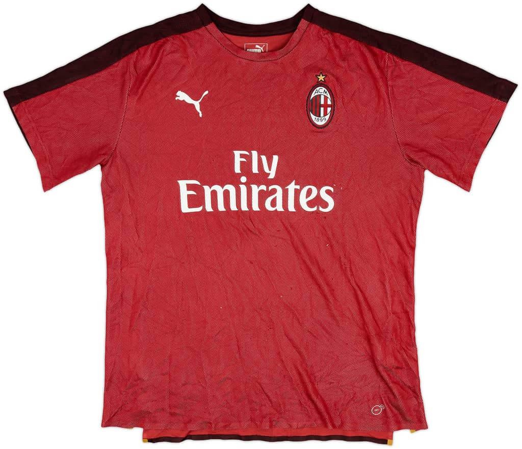 2018-19 AC Milan Puma Training Shirt - 5/10 - (XL)