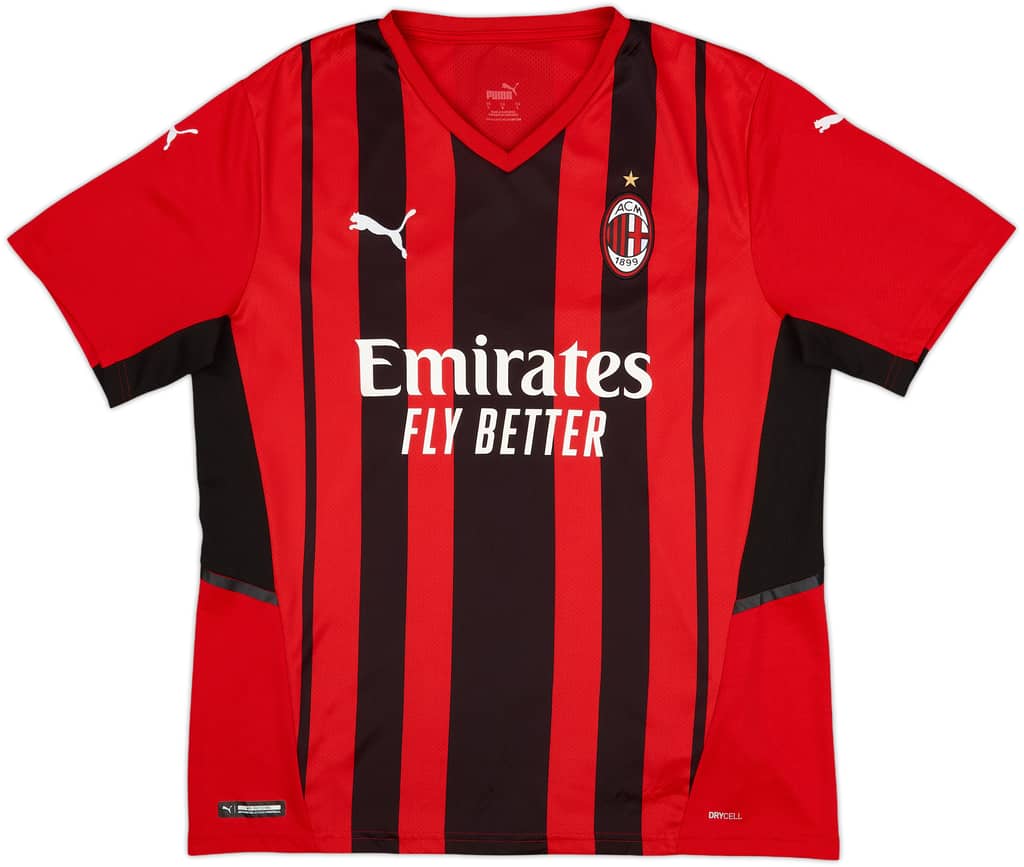 2021-22 AC Milan Home Shirt - 5/10 - (L)