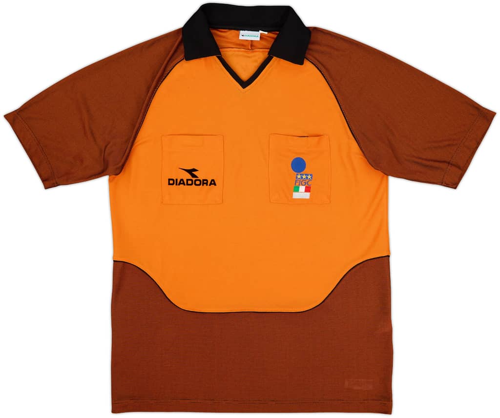 1999-00 Italy Diadora Referee Shirt - 9/10 - (XL)