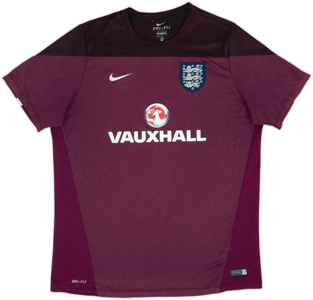 2014-15 England Nike Training Shirt - 7/10 - (XL)
