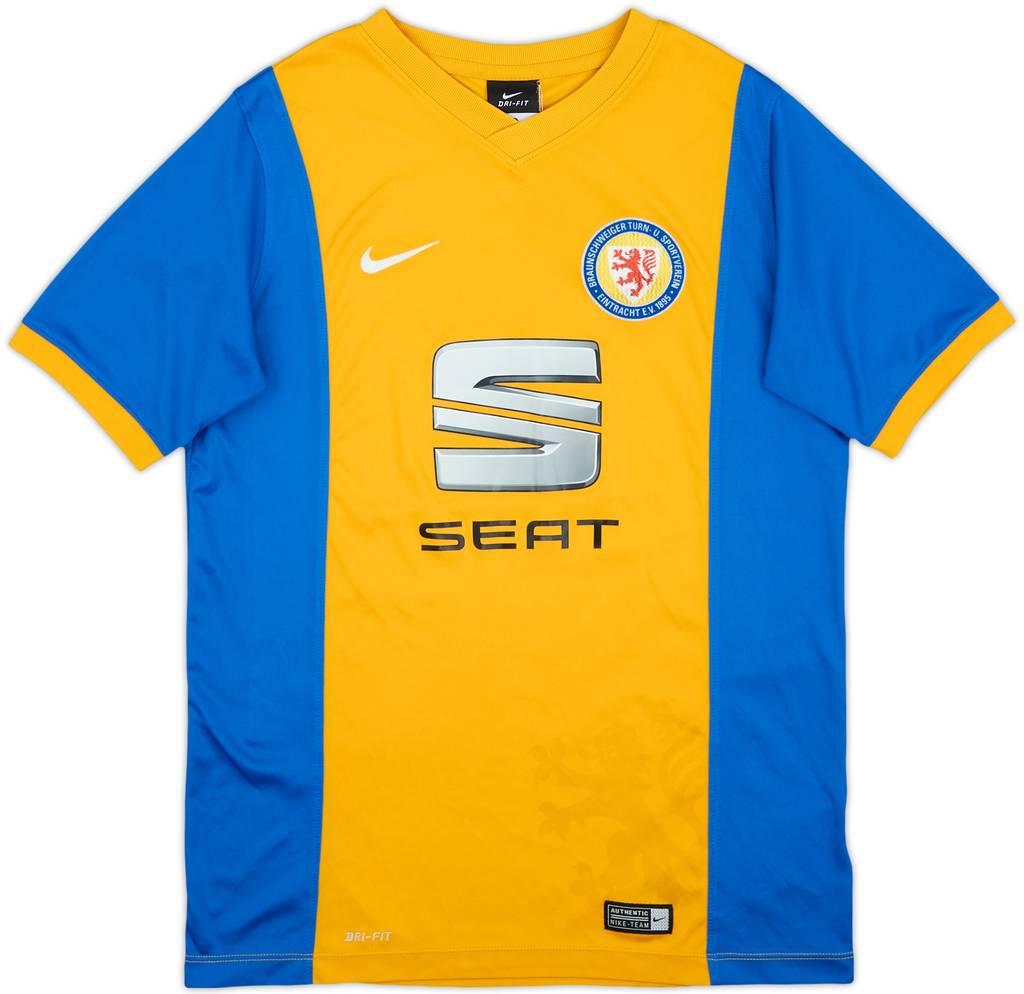 2014-15 Eintracht Braunschweig Home Shirt - 7/10 - (XL.Boys)