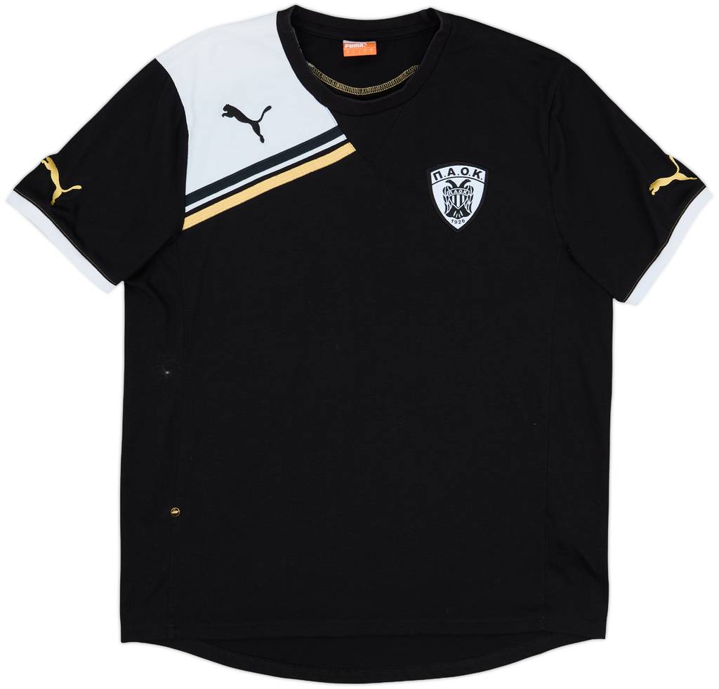 2011-12 PAOK Puma Training Tee - 7/10 - (L)