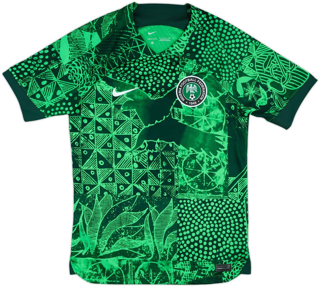 2022-24 Nigeria Home Shirt - 10/10 - (S)