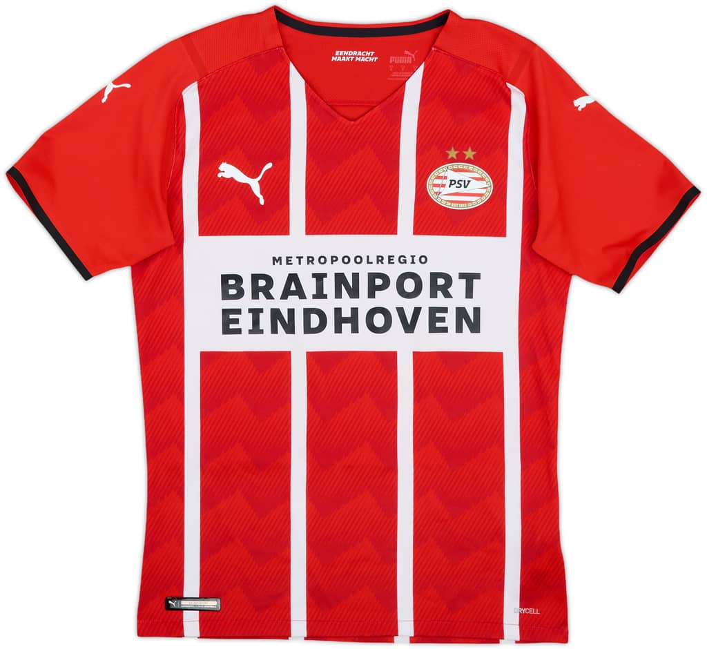 2021-22 PSV Authentic Home Shirt - 9/10 - (S)