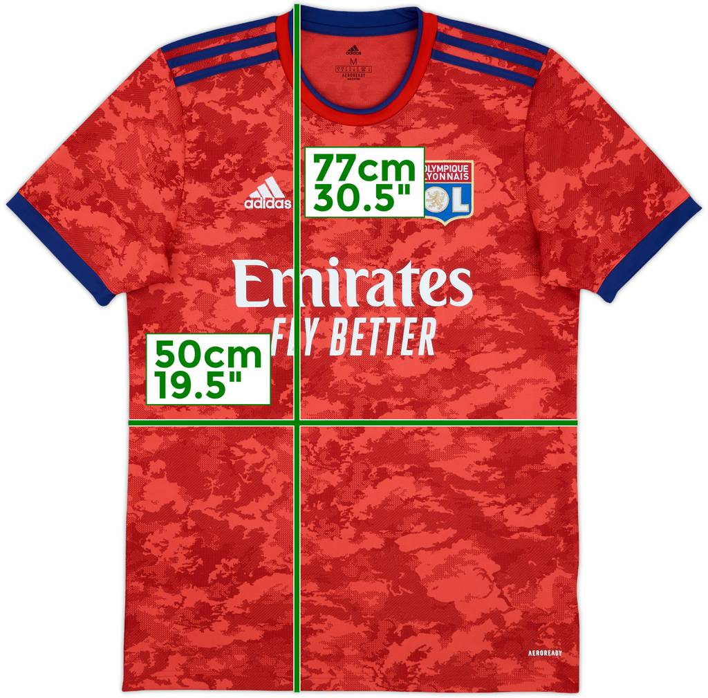 2021-22 Lyon Away Shirt - 10/10 - (M)