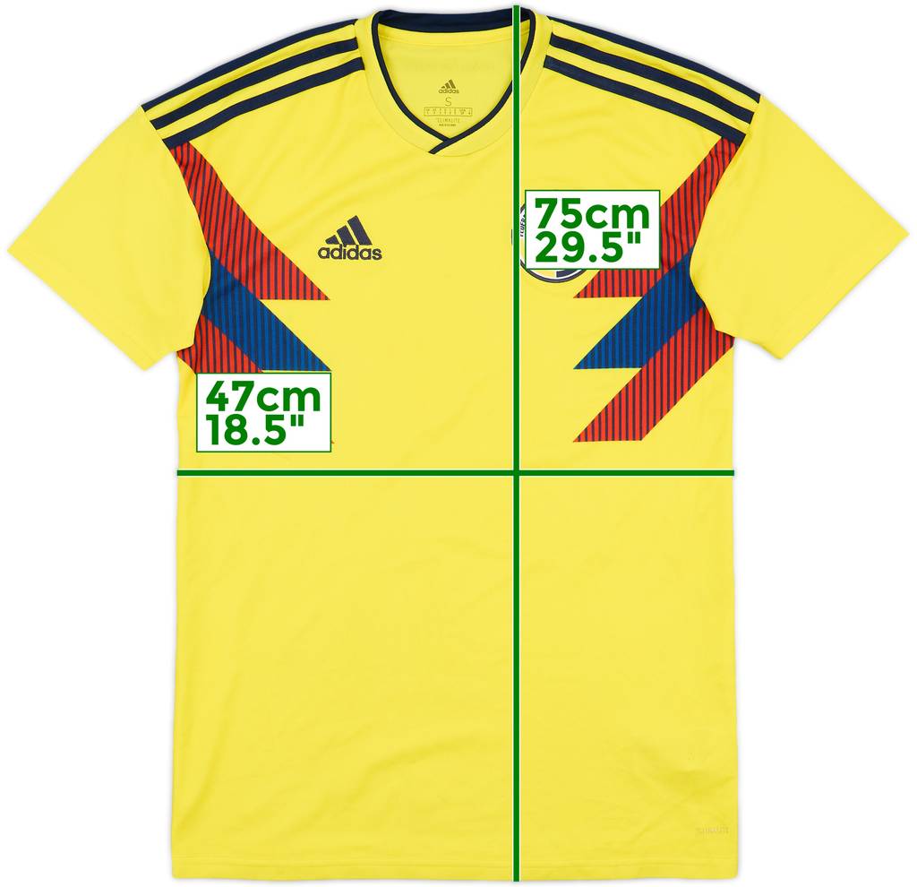 2018-19 Colombia Home Shirt - 9/10 - (S)