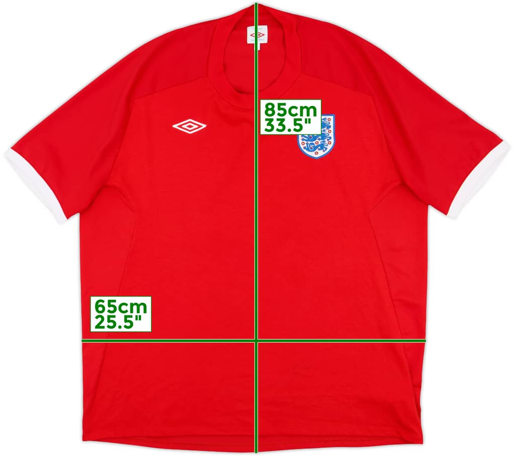 2010-11 England Away Shirt - 10/10 - (3XL)