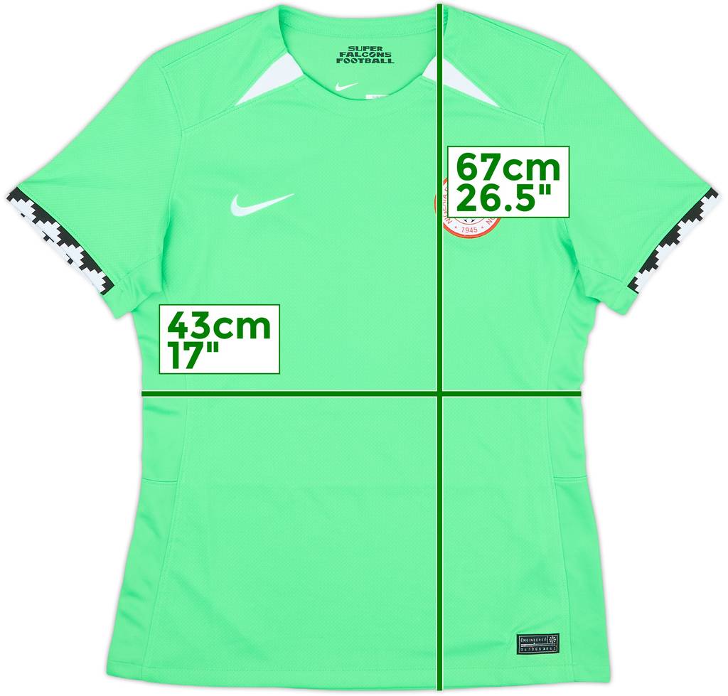 2023 Nigeria Women's Home Shirt - 8/10 - (Women's M)