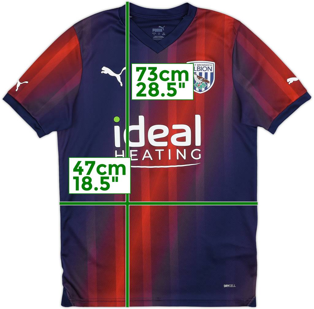 2023-24 West Brom Third Shirt - 10/10 - (S)