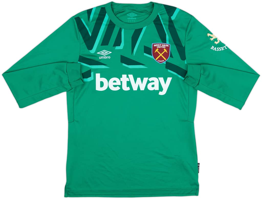 2019-20 West Ham GK Shirt - 9/10 - (M)