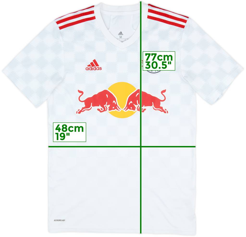2021-22 New York Red Bulls Home Shirt - 9/10 - (M)