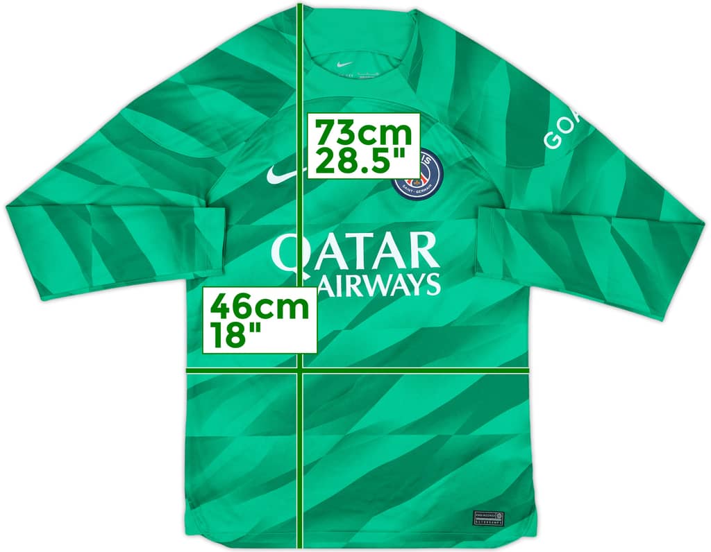 2023-24 Paris Saint-Germain GK Shirt - 10/10 - (S)