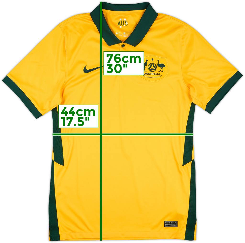 2020-21 Australia Home Shirt - 10/10 - (S)