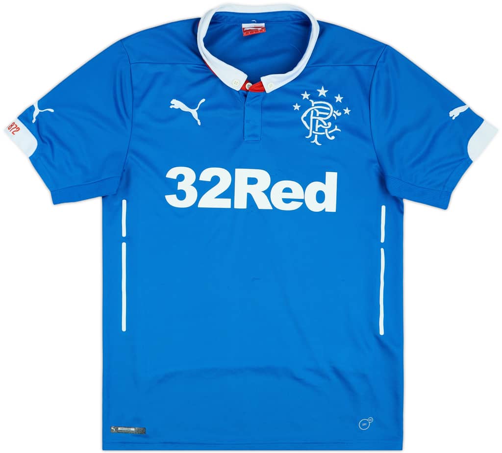 2014-15 Rangers Home Shirt - 8/10 - (S)