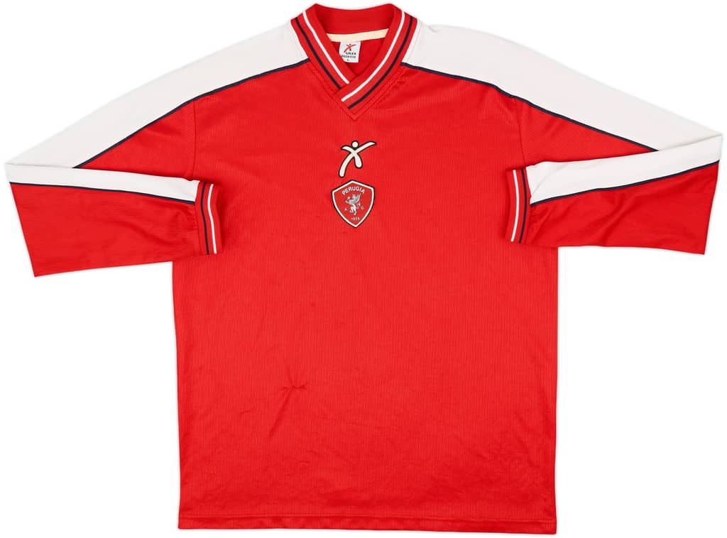 2002-03 Perugia Galex Training L/S Shirt - 7/10 - (L)