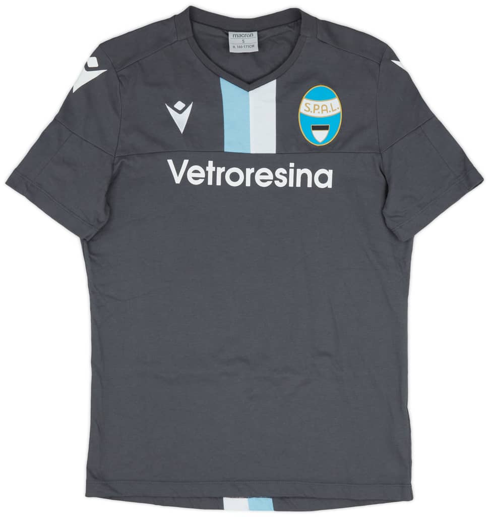 2019-20 Spal Macron Cotton Tee - 10/10 - (S)