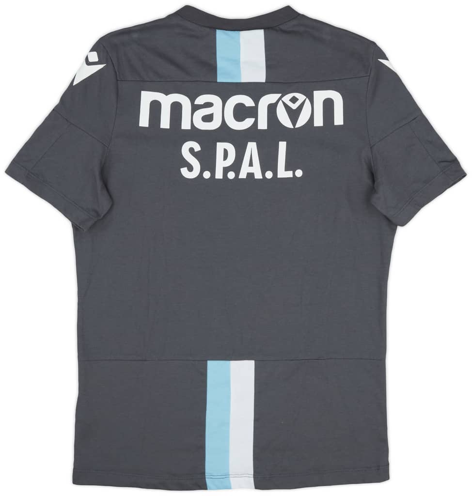 2019-20 Spal Macron Cotton Tee - 10/10 - (S)
