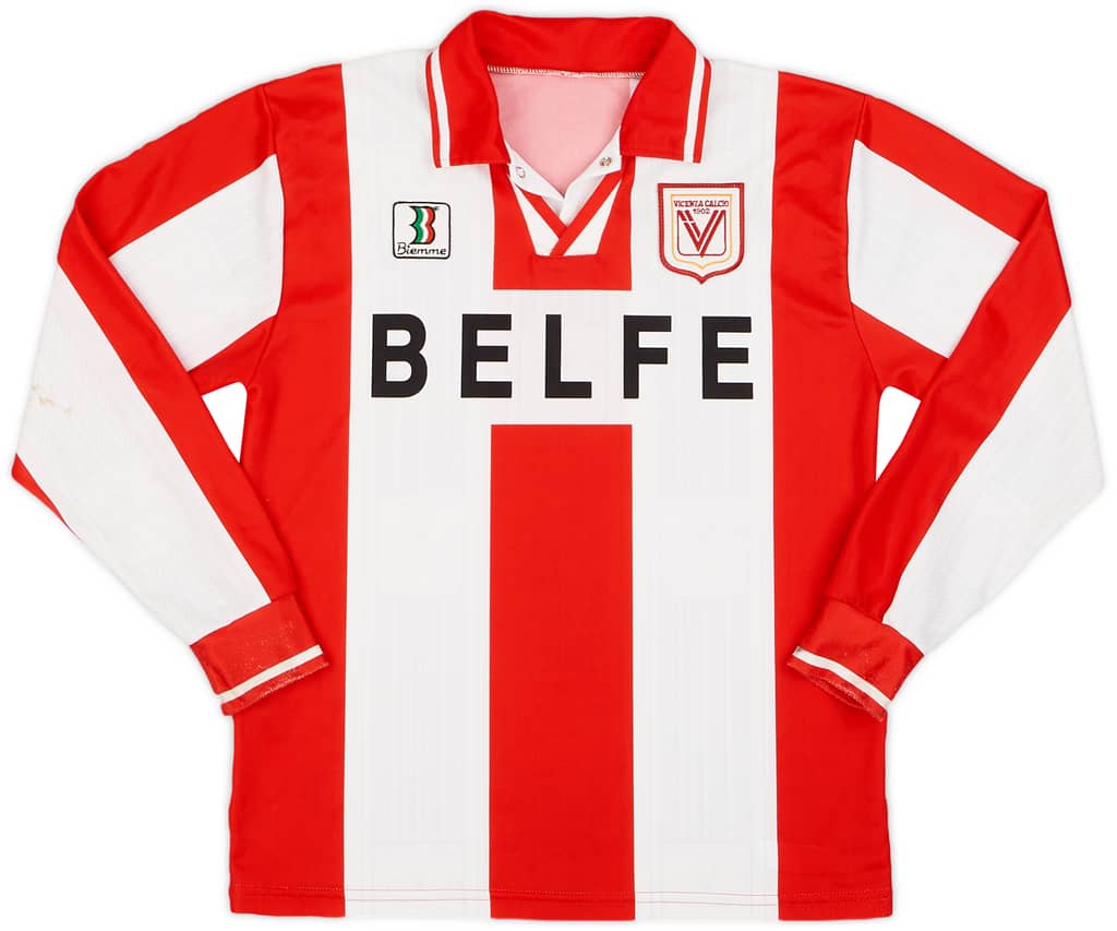 1998-99 Vicenza Home L/S Shirt - 7/10 - (L.Boys)