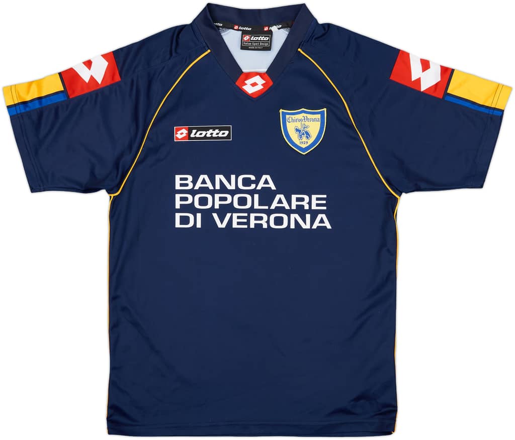 2003-04 Chievo Verona Lotto Training Shirt - 8/10 - (S)