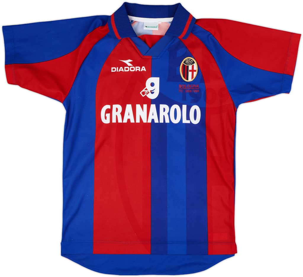 1998-99 Bologna Home Shirt Signori #10 - 8/10 - (S)