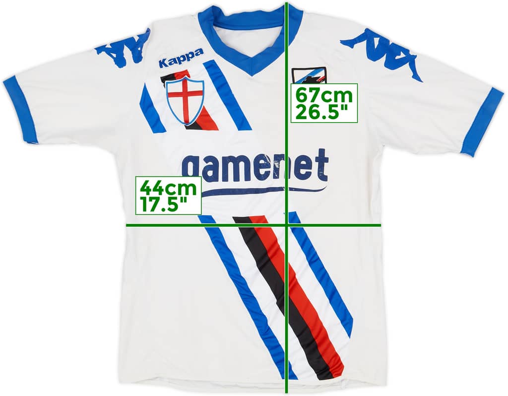 2010-11 Sampdoria Away Shirt - 5/10 - (S)