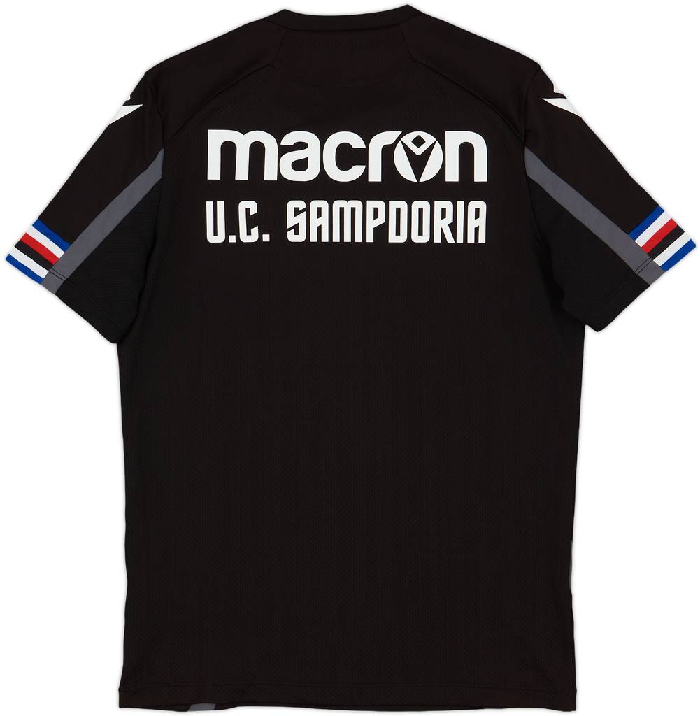 2021-22 Sampdoria Macron Training Shirt - 10/10 - (M)