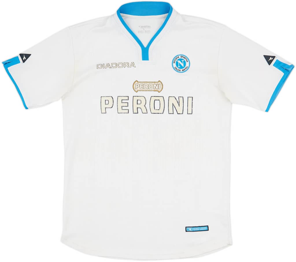 2001-02 Napoli Away Shirt - 4/10 - (L)