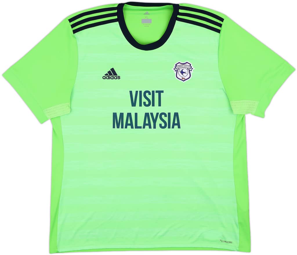 2017-18 Cardiff City Away Shirt - 8/10 - (XL)