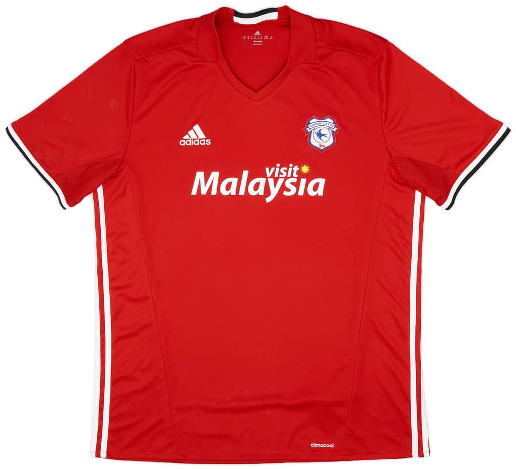 2016-17 Cardiff Away Shirt - 7/10 - (XL)