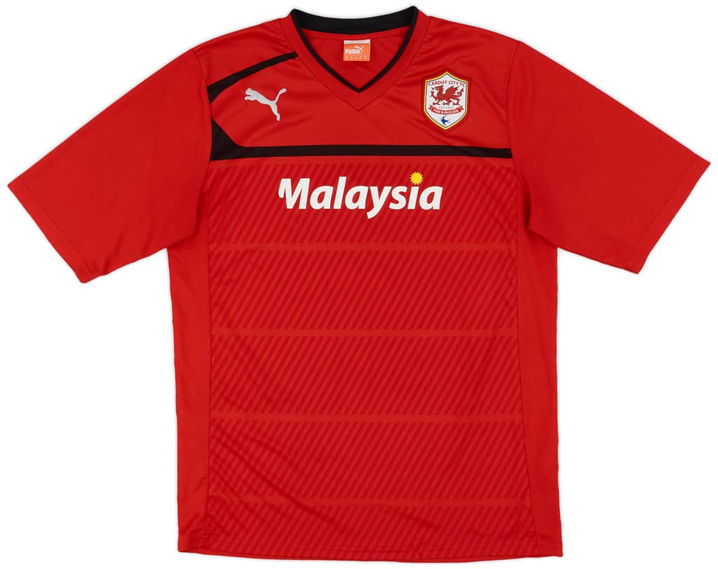 2012-13 Cardiff Home Shirt - 9/10 - (XL)