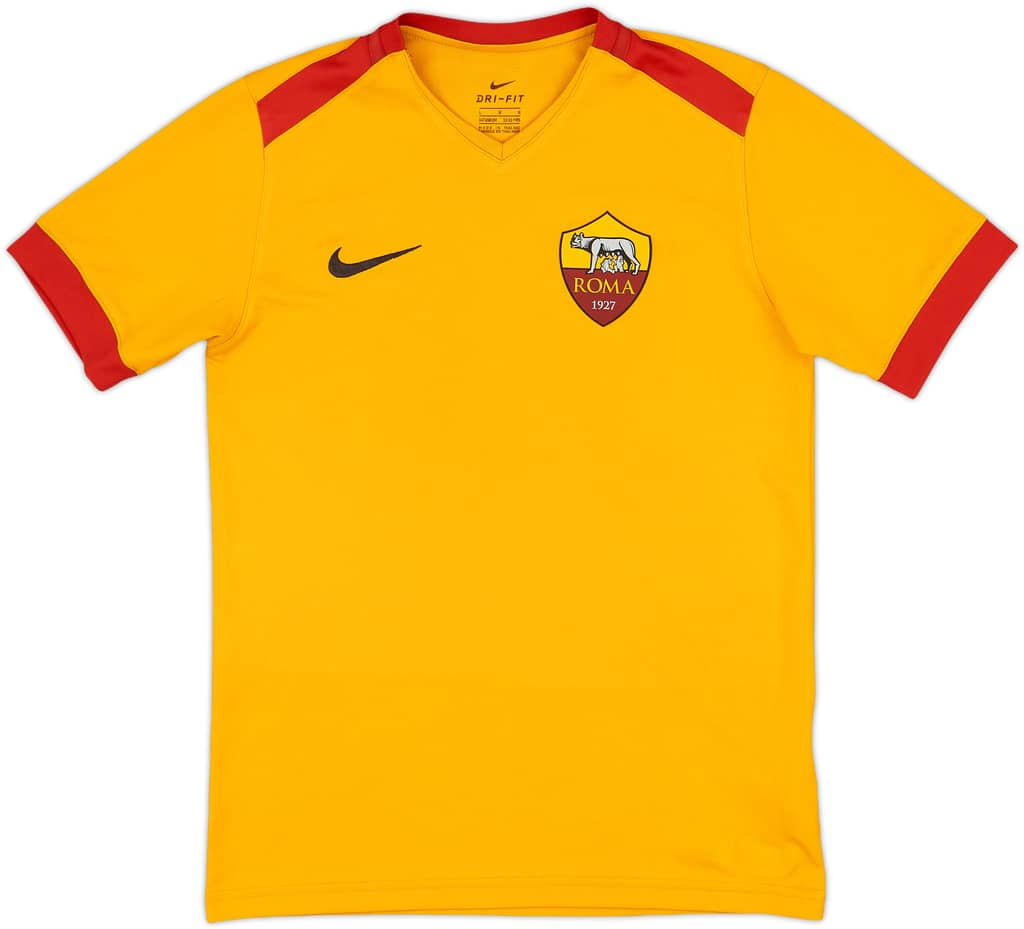 2018-19 Roma Nike Training Shirt - 9/10 - (L.Boys)
