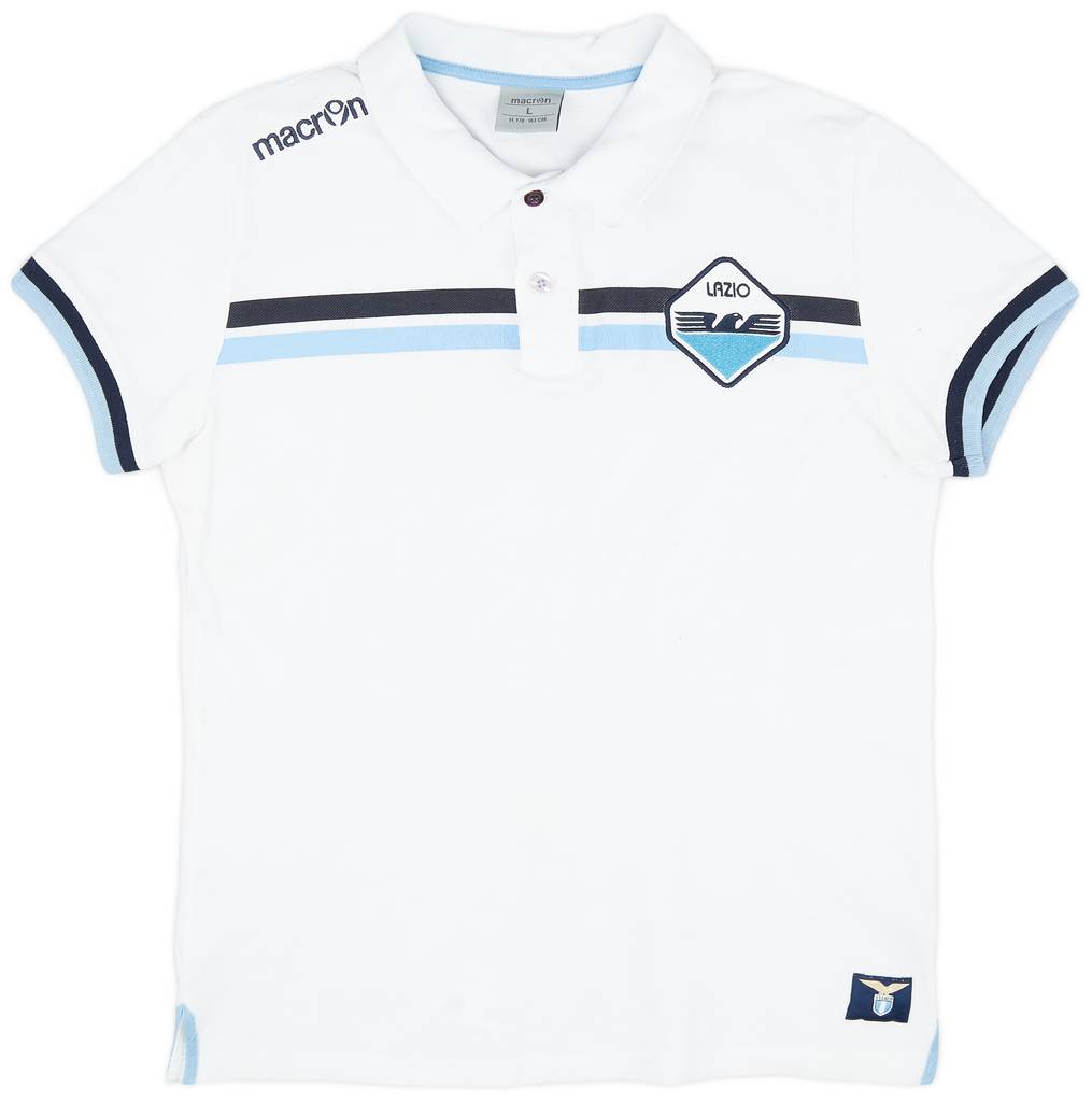 2008-09 Lazio Macron Polo Shirt - 8/10 - (L)