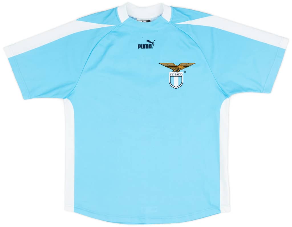 2003-04 Lazio 'Signed' Basic Home Shirt - 8/10 - (M)