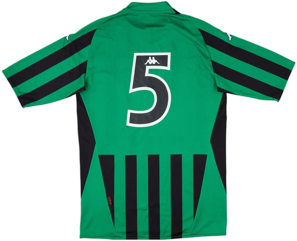 2005-07 Wacker Innsbruck Home L/S Shirt #5 - 7/10 - (M)