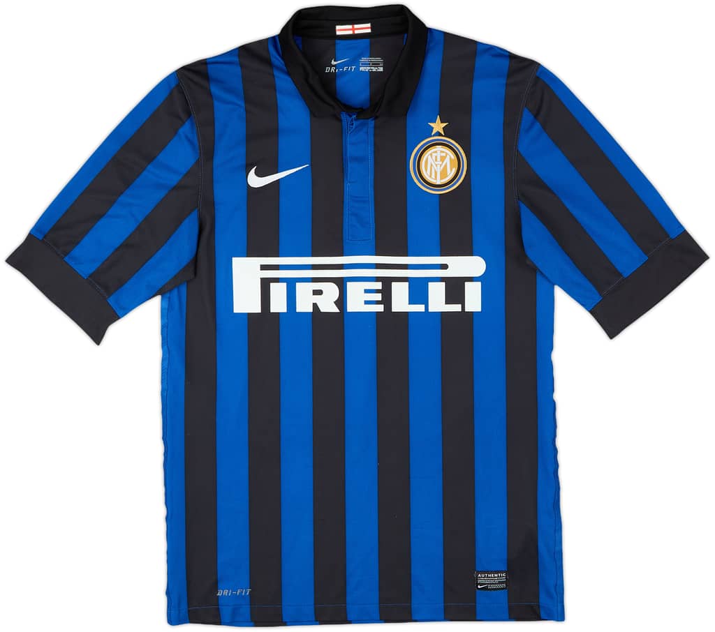 2011-12 Inter Milan Home Shirt Sneijder #10 - 9/10 - (S)