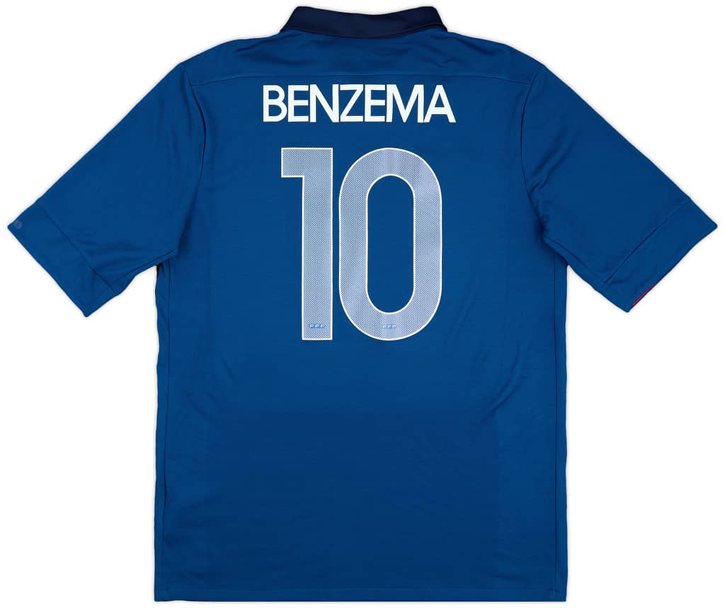 2011-12 France Home Shirt Benzema #10