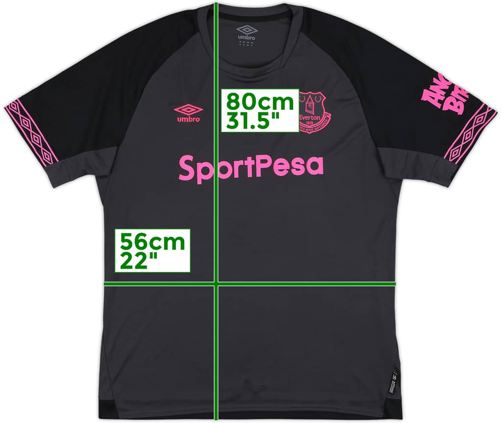 2018-19 Everton Away Shirt - 10/10 - (XL)