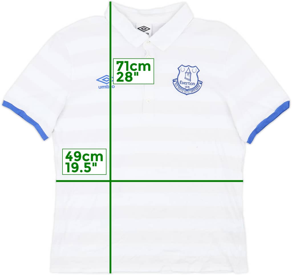 2017-18 Everton Umbro Polo Shirt - 10/10 - (L)