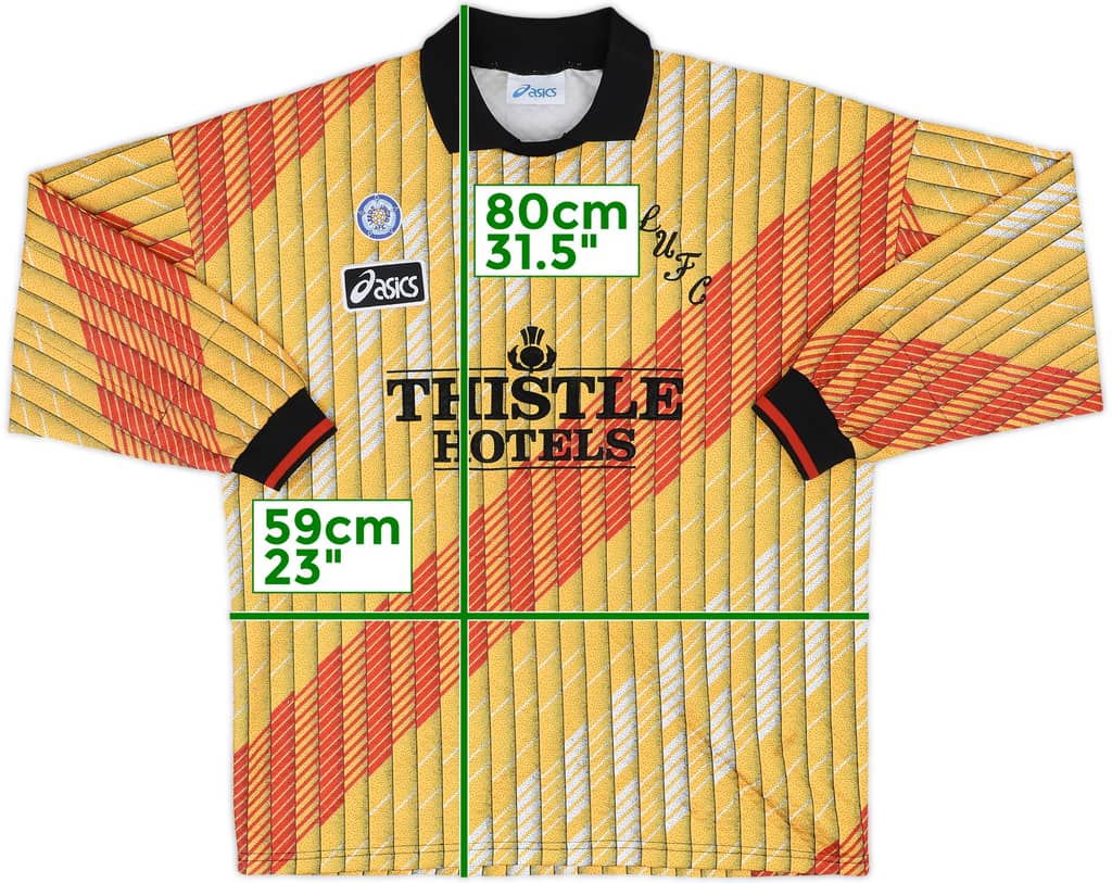1995-96 Leeds United GK Shirt - 8/10 - (L)